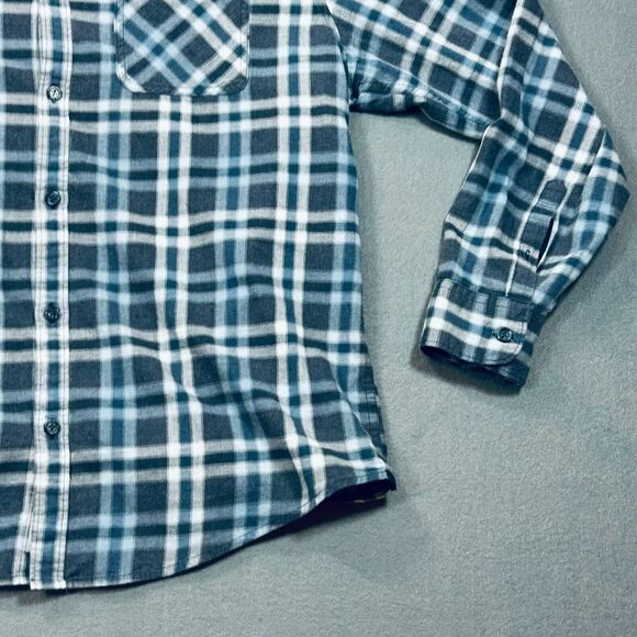 Original Penguin by Musingwear Men's Large‎ Plaid Long Sleeve Button Down Shirt - Picture 9 of 16